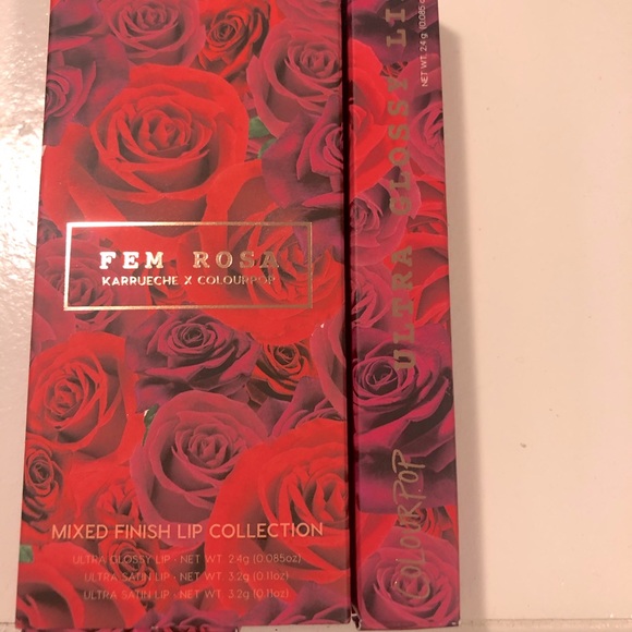 COLOURPOP Fem Rosa Lip Collection - Picture 1 of 3
